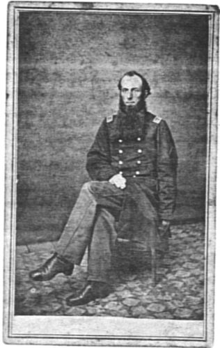 Henry A Wells, Major 56th USCI in his Union