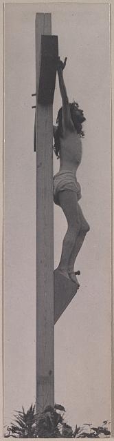 [Crucifixion, profile, right]
