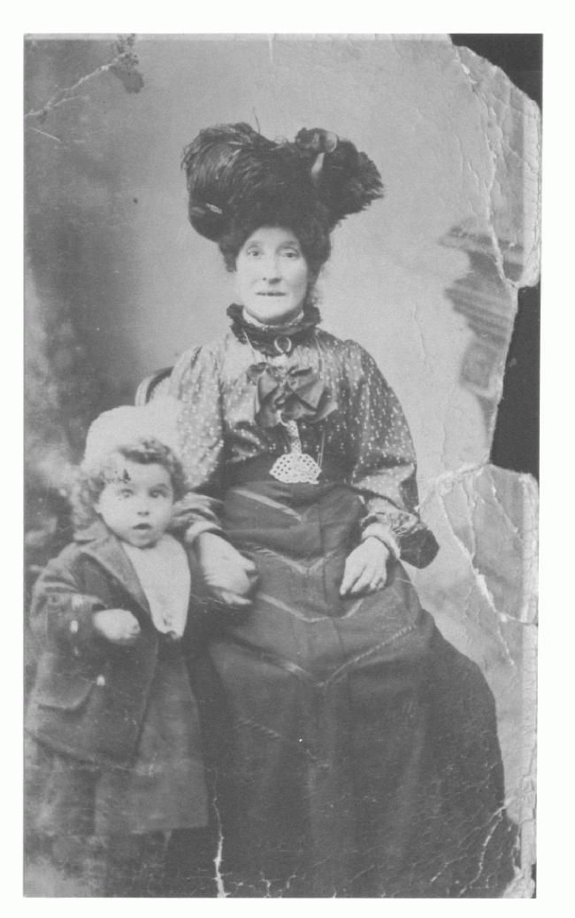 Harry Alfred Dunsford with Grandmother