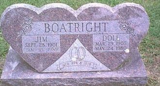 Gravesite Jim Boatright & Doll Bullington