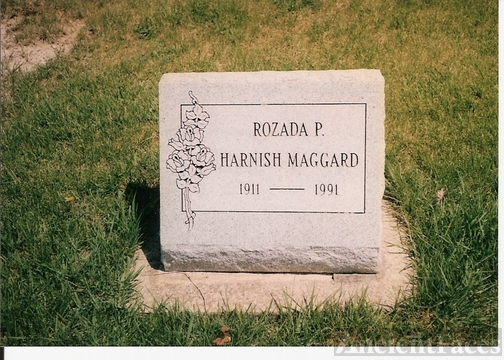 Rozada Pricilla Hough gravestone