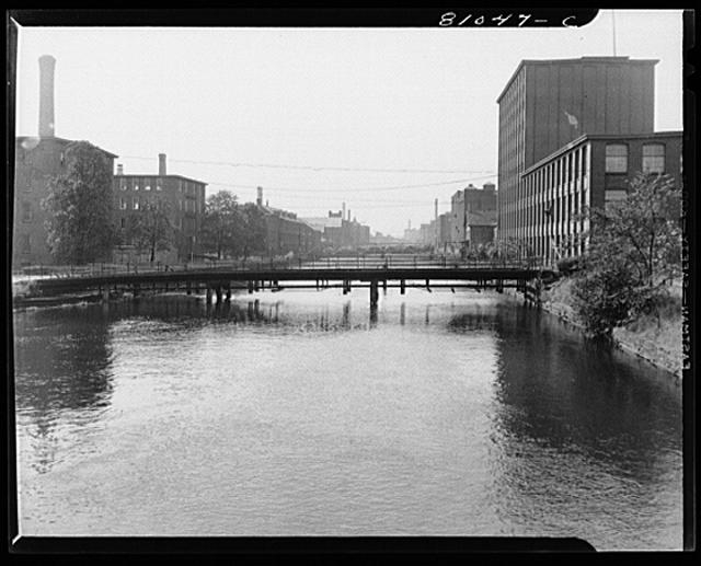 Holyoke is a city of canals which supply water to the...