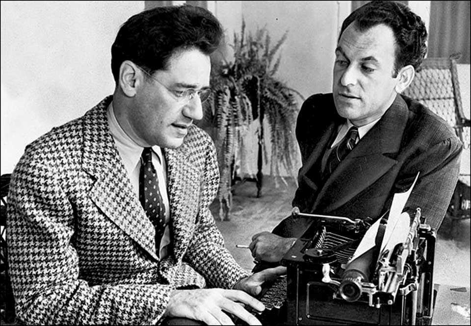 Moss Hart and George Kaufman