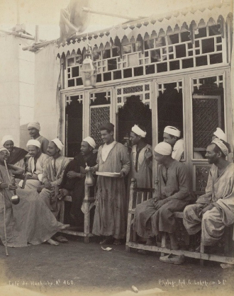 Egyptian Street Scene circa 1880 - 1900