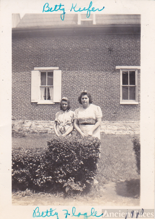 Betty Keefer and Betty Flagle