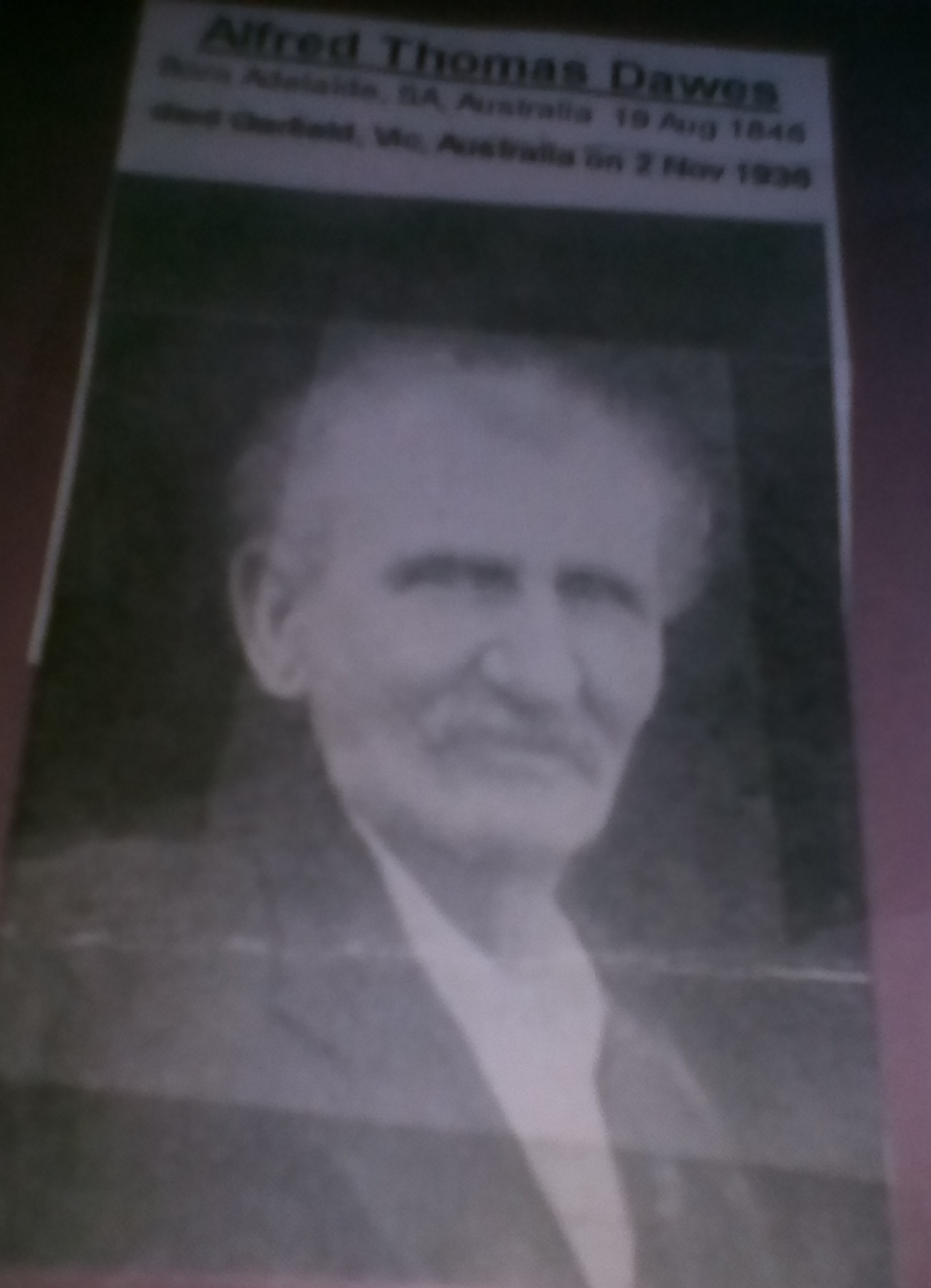 Alfred Thomas Dawes