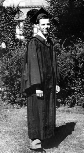 Ed Heikkenen - Cooley HS graduation photo - June 1951
