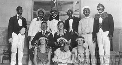 Mable Hanchett & a Minstral Troupe, 1924