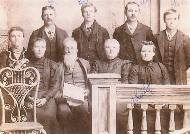 Hiram Osborn family 1890's