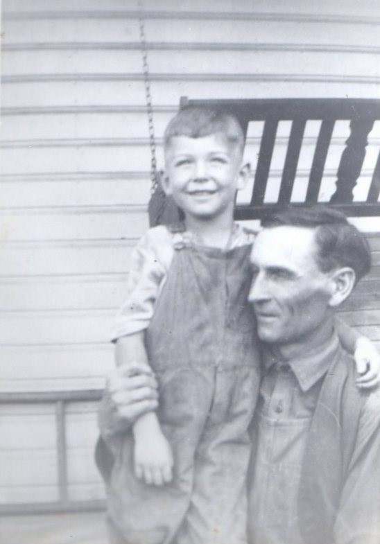 Norman with his father Jesse Been