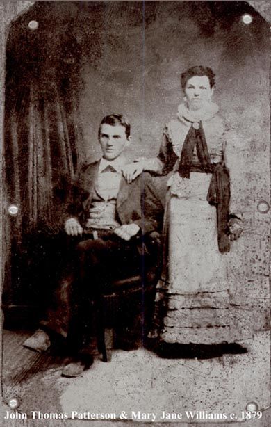 John Thomas & Mary Jane (Williams) Patterson