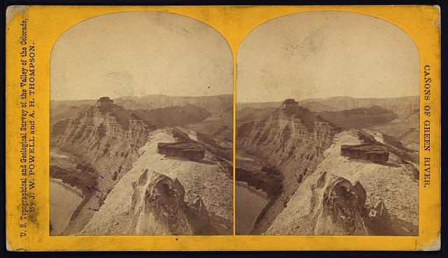 Point of Rocks in Sumner's Amphitheatre, in Cañon of...