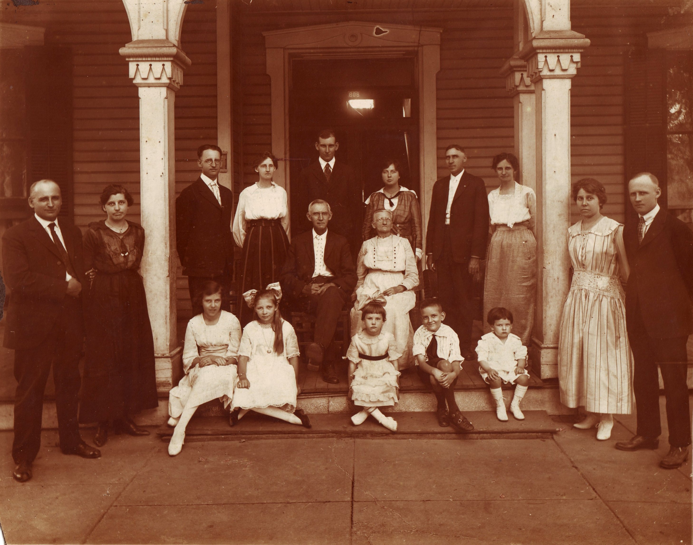 William J. Biggers Family circa 1919