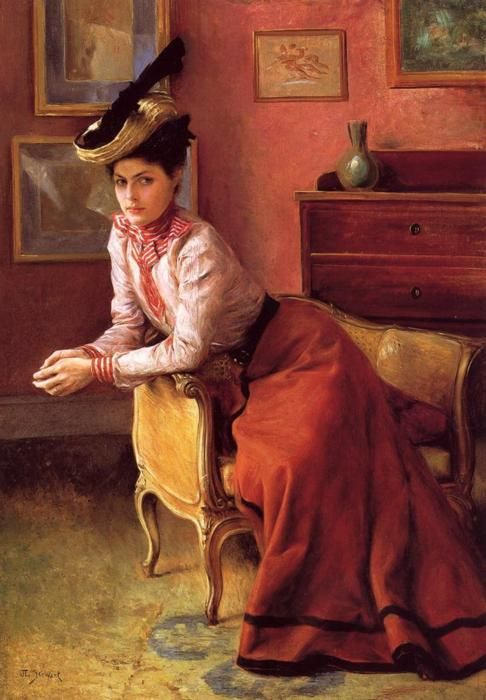 Julius Leblanc Stewart painting Julius Leblanc Stewart painting