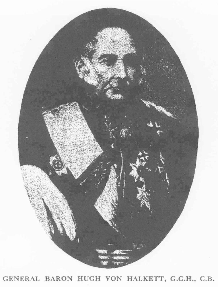 General Baron Hugh von Halkett, GCH, CB 1783-1863