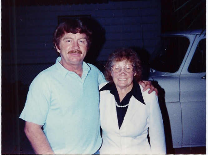 Ronald Guilliam with Mother Elena Russell 