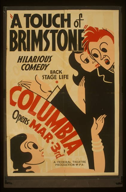 "A touch of brimstone Hilarious comedy : Back stage life.