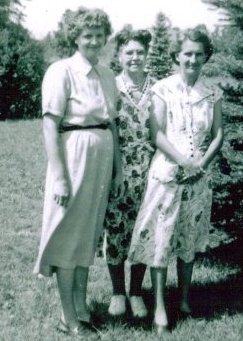 Edna , Lula,  & Nadine  McCray