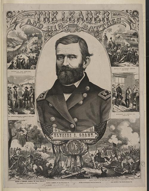 The leader and his battles - Ulysses S. Grant,...