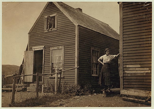 Housing conditions in settlement at Seacoast Cannery #7,...