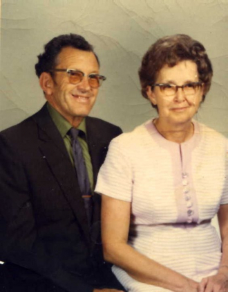 Alfred Newton and Hazel Leathers