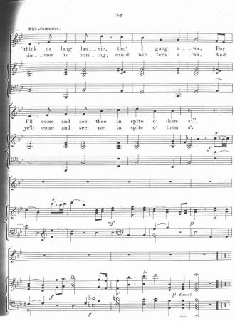 Musical score of George Halkett's poem - page 4