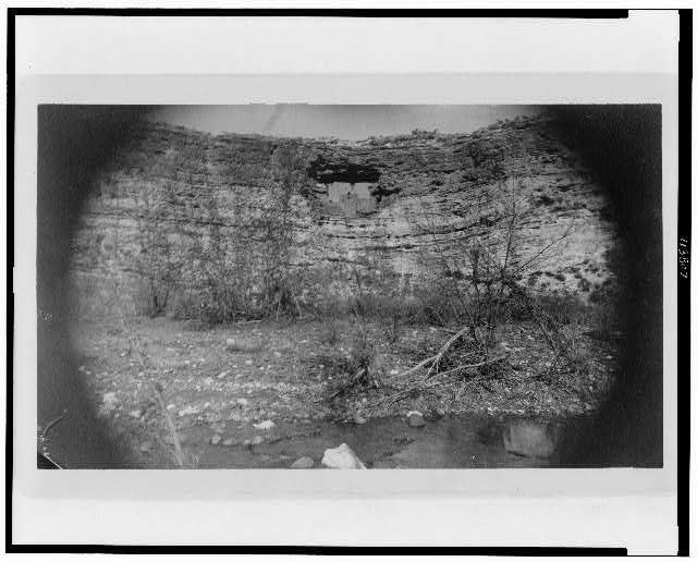 "Montezuma's Castle," Beaver Creek, Arizona, 3 miles from...