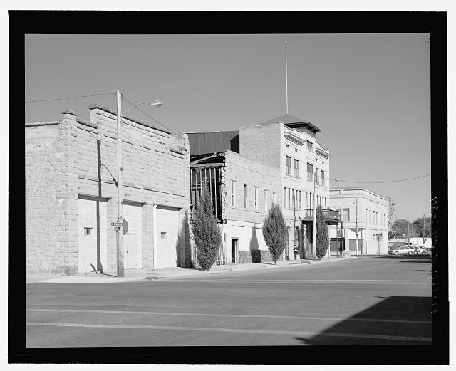 General perspective view of historic-contributing...