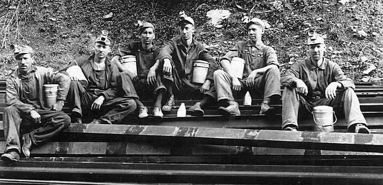 Miners in West Virginia