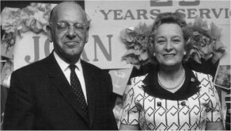 Charles and  and his sister, Doris