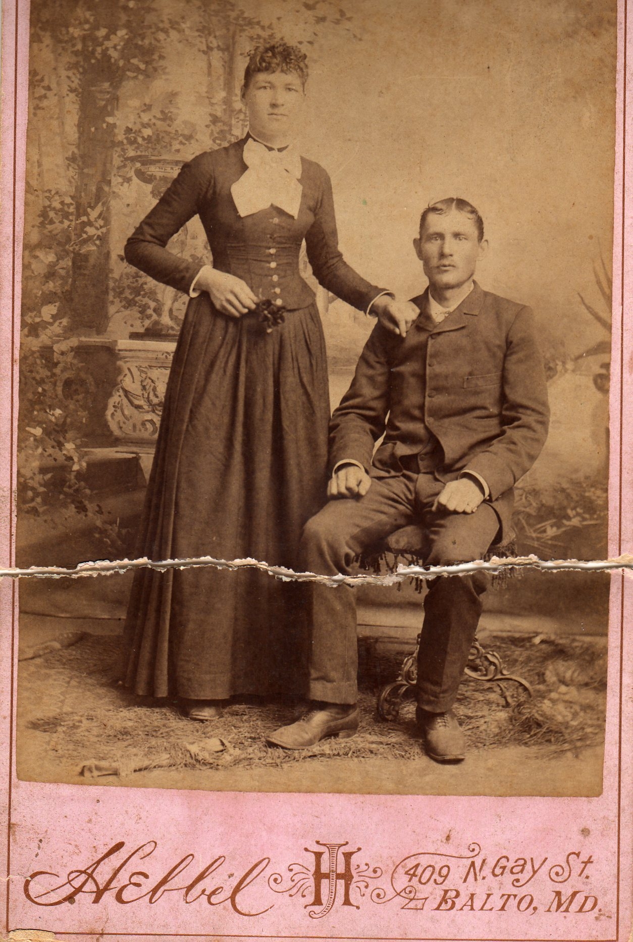 William & Ida (Carr) Wilkinson, 1899 MD