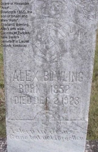 Grave of Alex Bowling