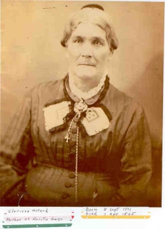 A photo of Clarissa Alford Gage