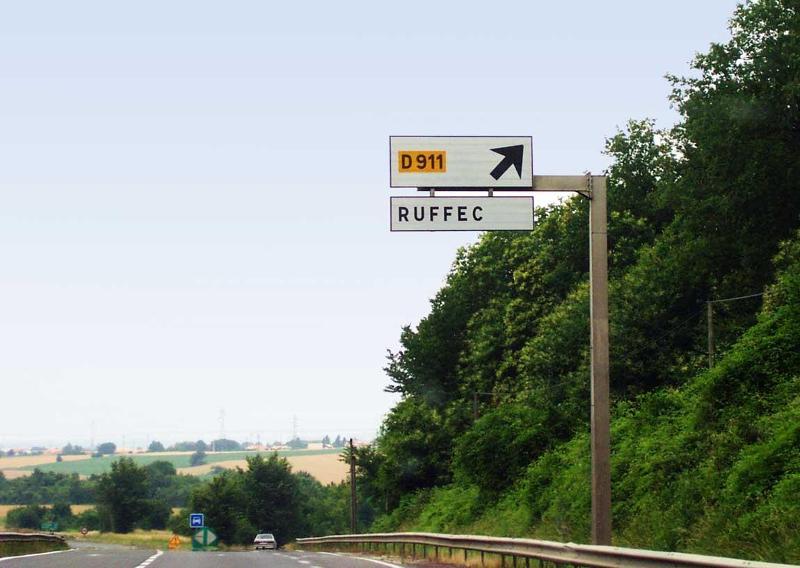 Road to Ruffec France 