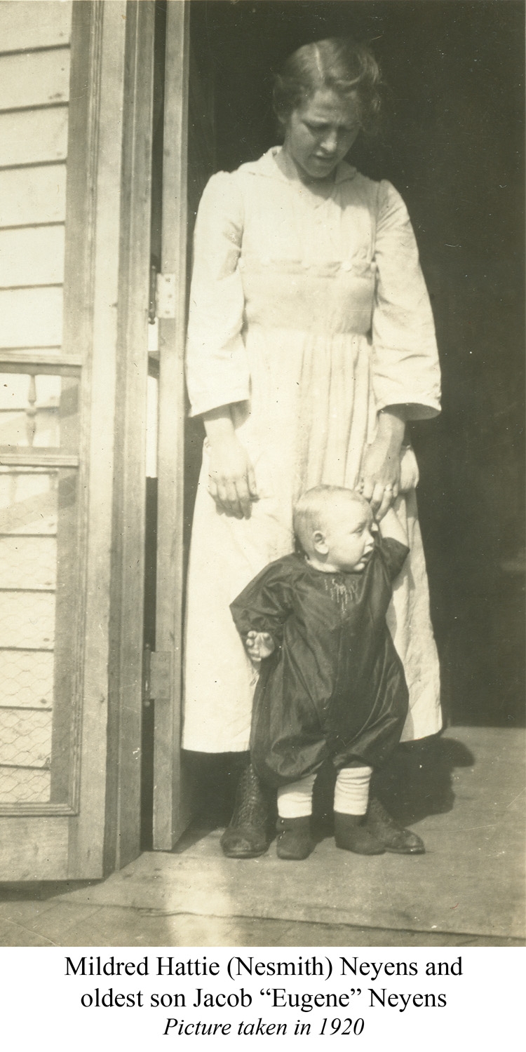 Mildred & Eugene Neyens, 1920