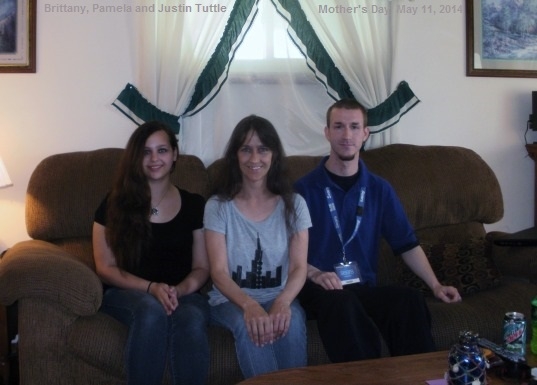 Brittany, Pam and Justin Tuttle