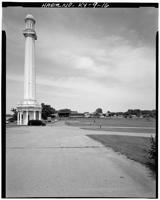 16. WEST VIEW OF TOWER - Louisville Water Company Pumping...