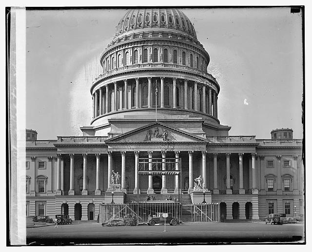 Inaugural stands, Capitol, 2/2/29