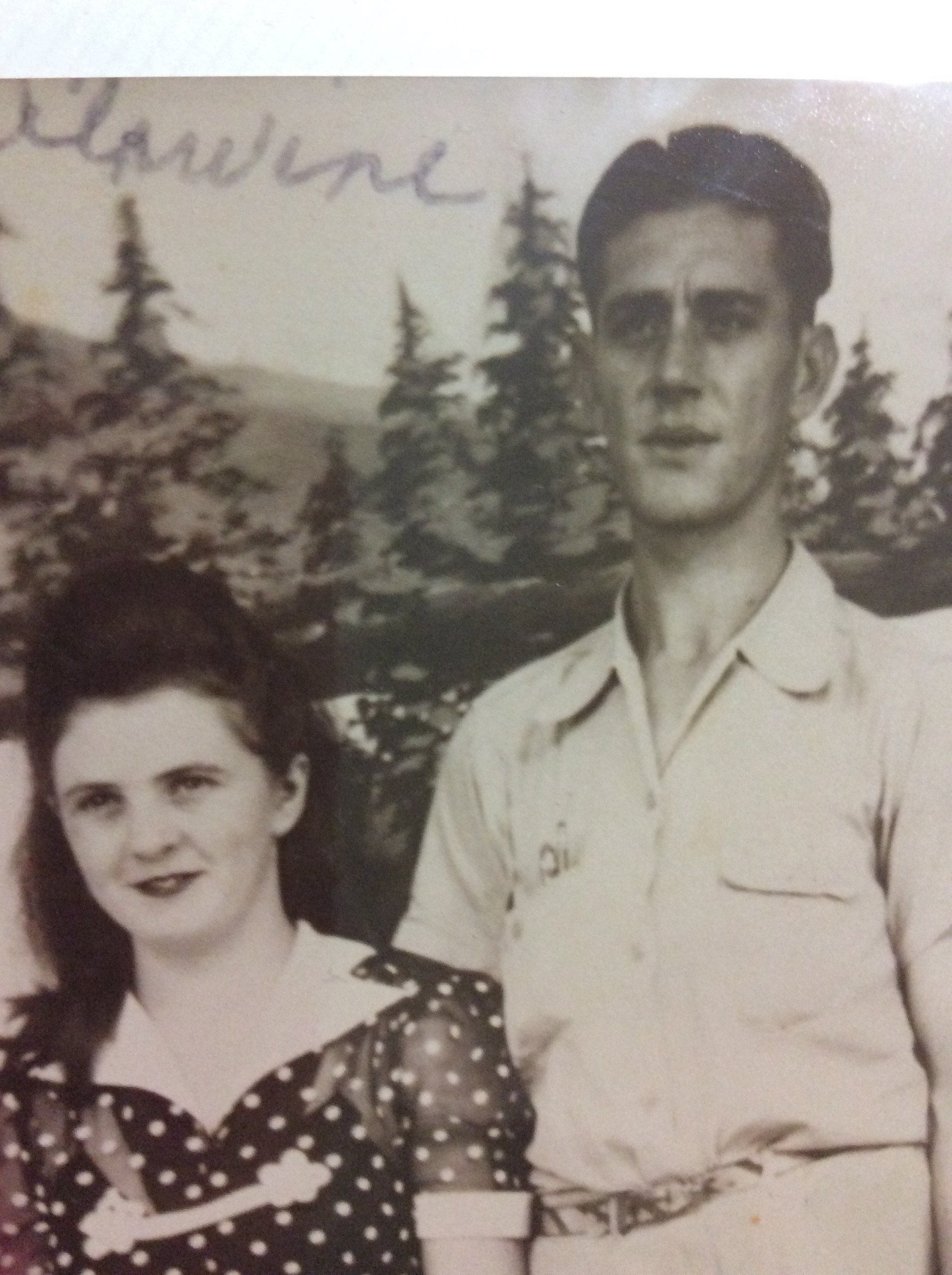 Lamar Alewine and Nell Parrette