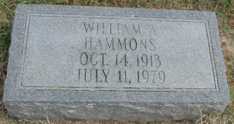 William A. Hammons Gravesite