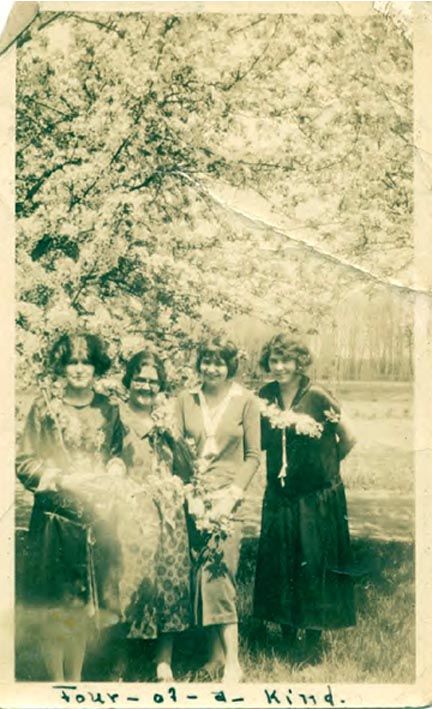 Martha Bishop and friends