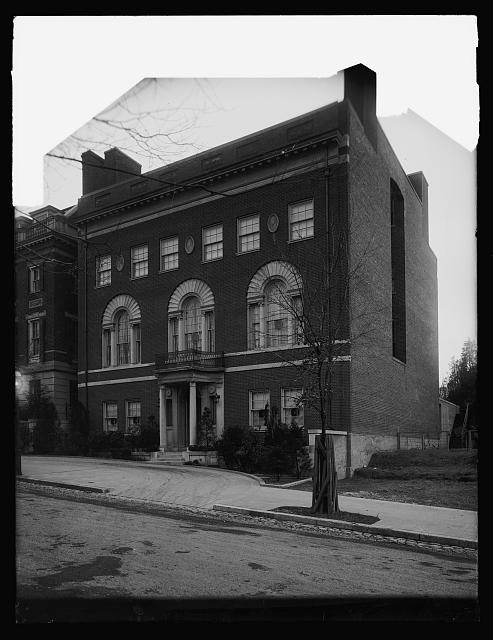 Wilson house, 2340 S [St.], N.W., [Washington, D.C.]