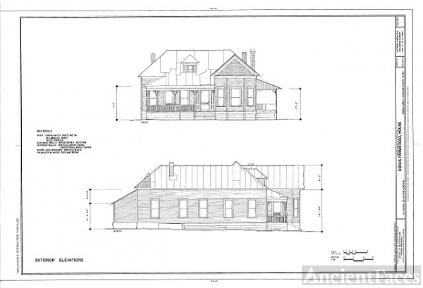 HABS TEX,7-LEM.V,1C- (sheet 2 of 9) - Korus Farmstead,...