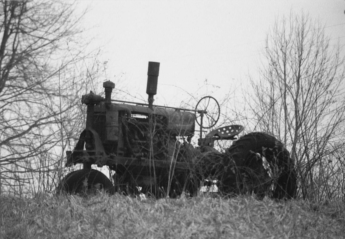 John Walker's old tractor