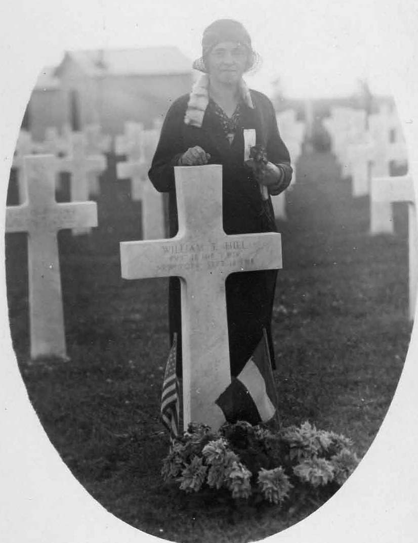 World War I gravesite in France