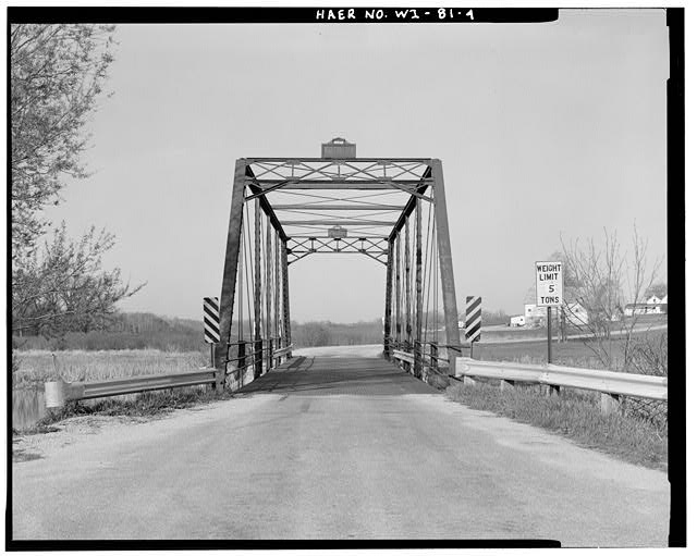 4. VIEW TO SOUTHWEST. - Meadow Road Bridge, Spanning...