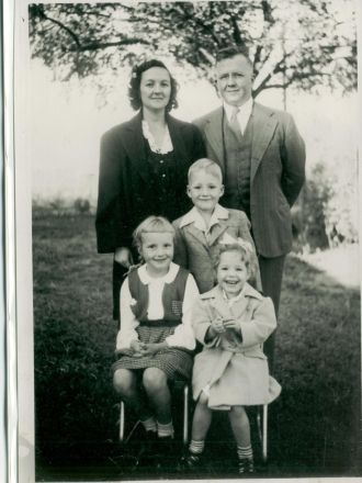 Donald J Coate family.  