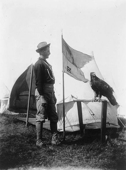 Eagle mascot, 1898