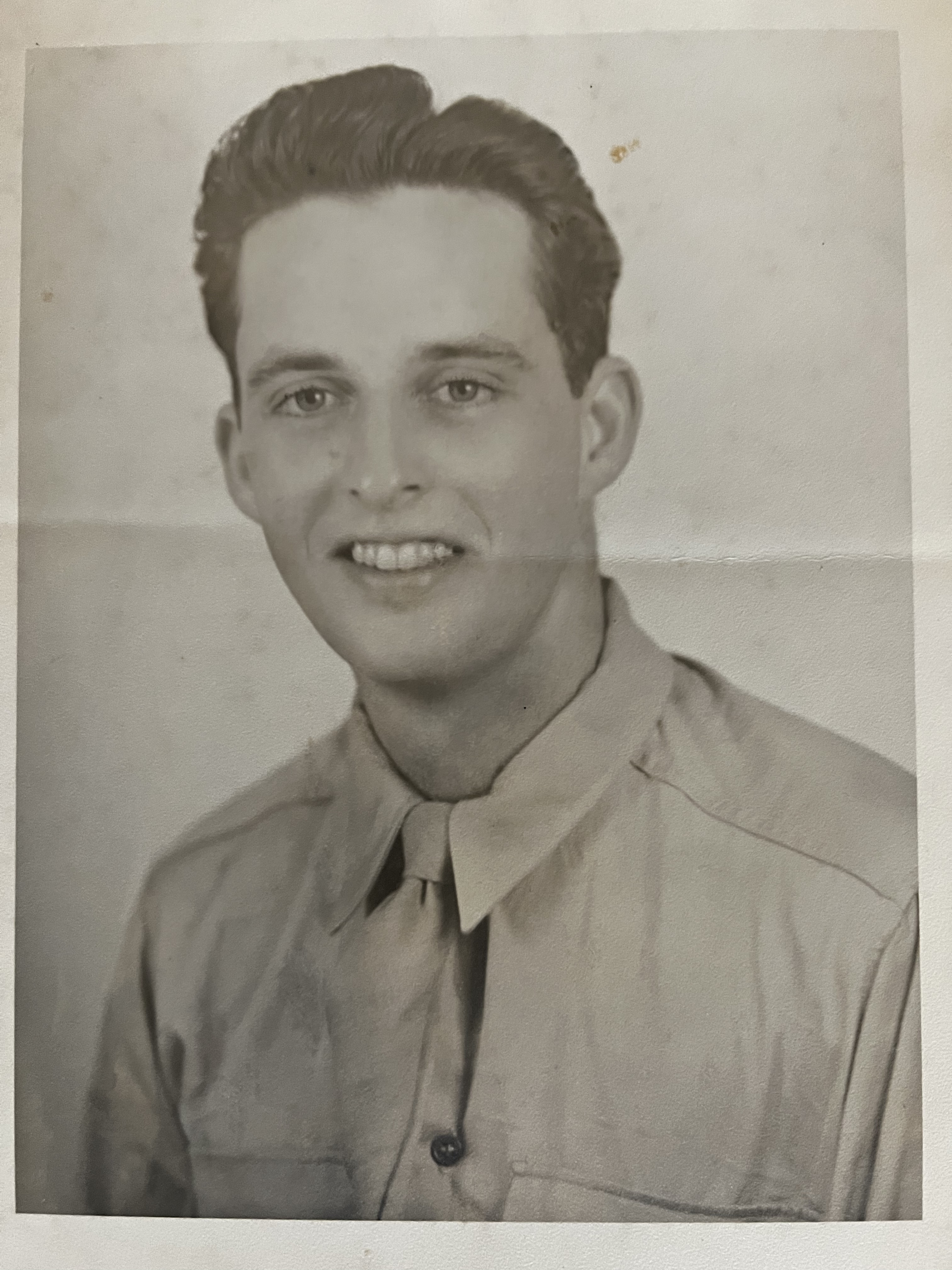 John E. Marcley in the Army