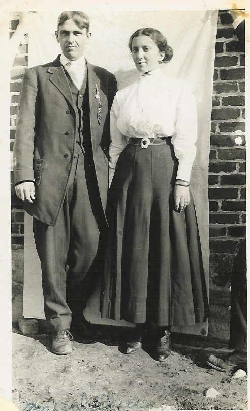 D. L. Sheeks & His Wife, Opal Ona Simpson